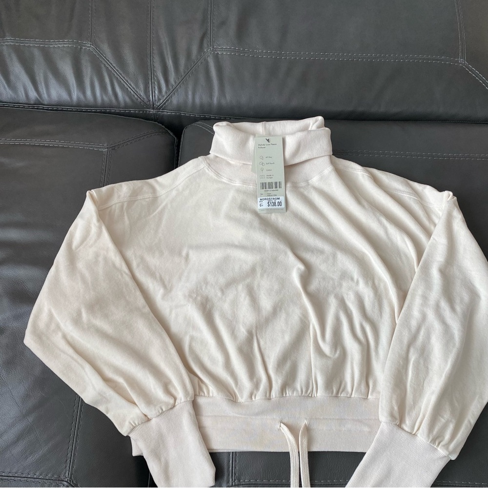 NWT  Sweaty Betty Melody Fleece Pullover Sweatshirt